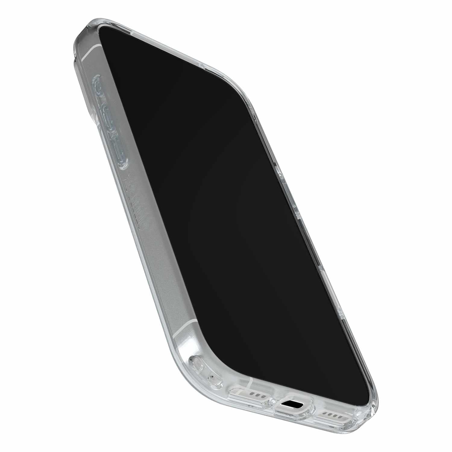 OtterBox Étui Symmetry Clear MagSafe avec Contrôle de la Caméra Clear with Bleu Tint (Clear) pour iPhone 17 Pro Max