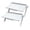WH, variant on TopLLC Punch-free Computer Monitor Rack Plastic TV Set-top Box Screen Bracket Router Storage Rack