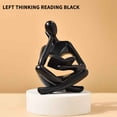 thumbnail image 1 of Meitianfacai Statue de Lecture Abstraite Étagère Décorative Ornement de Bureau, 1 of 2