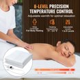 thumbnail image 3 of VEVOR Chauffe-Table de Massage avec Minuterie et 8 Réglages de Chaleur 73.6 Pouces x 30 Pouces, 3 of 9