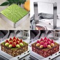 thumbnail image 4 of OUNONA 2Pack Mousse Square Mold Baking Cake Pan Supplies for Home Bakers, 4 of 8