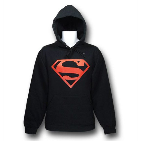 Superboy Hoodie Red Outline-3XLarge