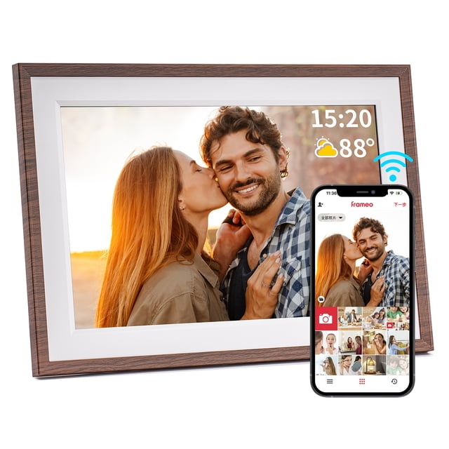 Frameo 10.1 Inch Digital Picture Frame 32GB Black New