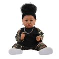 thumbnail image 1 of 58cm Baby Companion Doll Simulation Baby Silicone Washable, 1 of 9