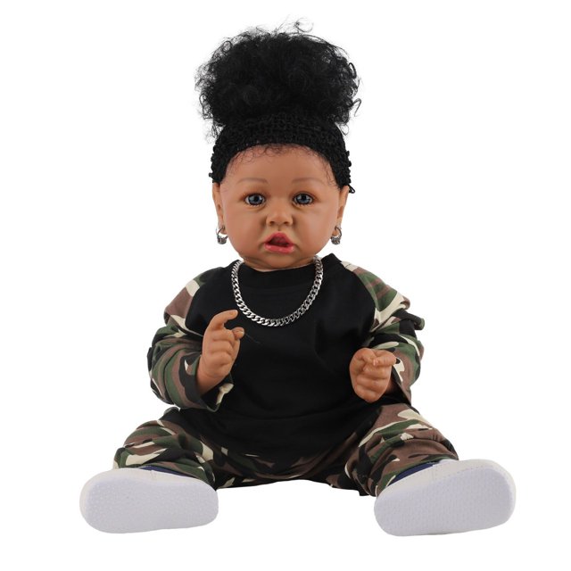 58cm Baby Companion Doll Simulation Baby Silicone Washable