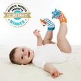 thumbnail image 4 of bblüv - Düo - Foot Finders Coloured Baby Socks (Fox and Owl), 4 of 7