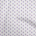 thumbnail image 1 of oneOone Polyester Spandex Violet Fabric Asian Floral Block Craft Projects Decor Fabric Printed By The Yard 56 Inch Wide, 1 of 5