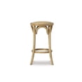 thumbnail image 2 of Tabouret de Comptoir Sans Dossier Whit Avec Assise en Rotin, Naturel, 2 of 4