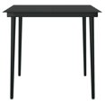 thumbnail image 4 of vidaXL 3 Piece Garden Dining Set Light Grey, 4 of 5