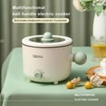 thumbnail image 3 of fastboy Mini Electric Cooker Non-Stick Multifunctional Frying Pot Portable Green Single Layer, 3 of 6