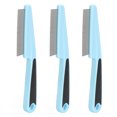 thumbnail image 1 of Flea Comb for Dogs and Cats, Flea Face Comb Stainless Steel Pet Lice Comb Remove  and Flea Eggs, Fine Tooth Tear Stain Remover Metal Comb Flea Comb for Dogs, 1 of 8