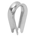 thumbnail image 2 of Unique Bargains Stainless Steel 8mm 5/16' Standard Wire Rope Cable Thimbles Silver Tone 10 Pcs, 2 of 2