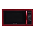 thumbnail image 2 of Farberware Classic FMO11AHTBKN 1.1 Cu. Ft. 1000-Watt Microwave Oven with LED Lighting, Metallic Red, 2 of 5