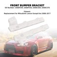 thumbnail image 3 of 6400F549, Wear Proof Front Bumper Bracket Support Anti Aging Durable  for Lancer Except Evo, 3 of 8