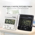 thumbnail image 3 of Zootealy Digital Kitchen Timer with Strong Magnet Back Stand Loud Alarm Large Display Cooking Timer Clock for Time Management Workout Baking Egg Timer, 3 of 8