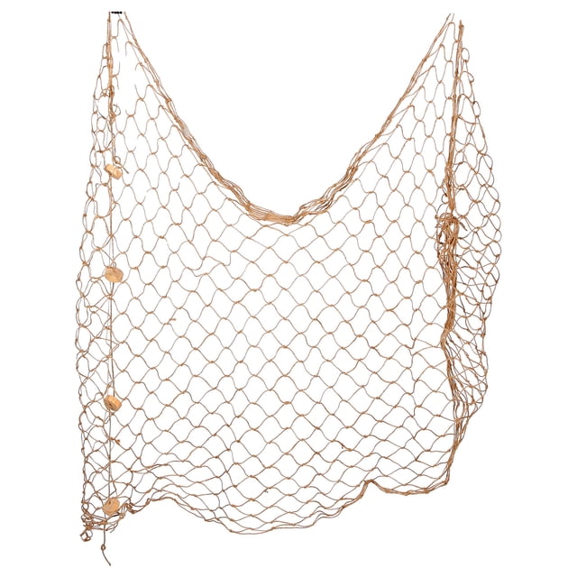 Miangastore 1Set Decor Fishing Net Bamboo Mesh Pannel for Photography Props 78.7x39.4in