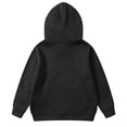 thumbnail image 2 of WEIYLL Hoodies for Boys Pullover Solid Color Long Sleeve With Pocket Black Fall Tops for 3-4 Years, 2 of 4