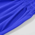 thumbnail image 4 of Sentmoon Mens Shorts Athletic High Waist Loose 2025 Summer Beach Shorts Drawstring Solid Color Quick Dry Running Shorts with Pockets Comfy for Sports Wear Blue XXL, 4 of 5