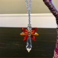 thumbnail image 3 of Modern Rainbow Crystal Angel Chakra Suncatcher Car Charm Pendant, 3 of 4