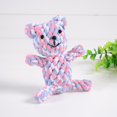 thumbnail image 4 of CBFFDC Puppy Teething Toy Dog Rope Toys Adorable Woven Bear Design Safe Material Cleaning Furniture Toy for Small/Medium/Large Dogs, 4 of 6