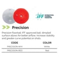 thumbnail image 2 of EXEL Precision Balle de Floorball - Surface Bosselée, 2 of 2