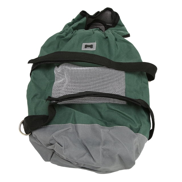 Trottinette pour Chien, Protège-Pattes Arrière Réglable avec Bande de Poitrine pour Fauteuil Roulant pour Chien, Trottinette avec Sac de Transport en Toile Oxford pour le Dos