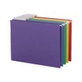 thumbnail image 1 of Smead Letter Tabbed Hanging File Folders, Blue & Yellow & Purple & Red & Green, 25 Count, 1 of 2