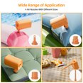 thumbnail image 3 of For Portable Air Pump for Inflatables Air Pump with Camping Lantern 2000mAh Battery Type-C Rechargeable to Inflate Deflate for Pool Floats / Air Bed / Air Mattress Swimming Ring, 3 of 7