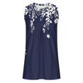 thumbnail image 4 of SDNall Women Printed Pullover Fashionable Casual Round Neck Top, 4 of 9