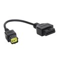 thumbnail image 3 of OBD2 Scanner Cable, 6 Pin OBD2 Diagnostic Adaptor Reliable Universal High Accuracy  For Motorcycle, 3 of 8