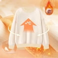 thumbnail image 2 of Sweaters for Boys Fleece Thickened Long Sleeve Capless Casual Warm, 2 of 5