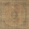 thumbnail image 1 of Ahgly Company Indoor Square Abstract Light Brown Abstract Area Rugs, 5' Square, 1 of 6