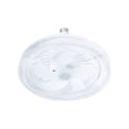 thumbnail image 3 of Ventilateur de Plafond Bas Moderne avec Lumières, Télécommande Bluetooth Contrôle par Application, 6 Vitesses, Réglable Dimmable 3000K 6500K, Moteur Silencieux, Fonction Recul avant, Installation Facile, 3 of 8