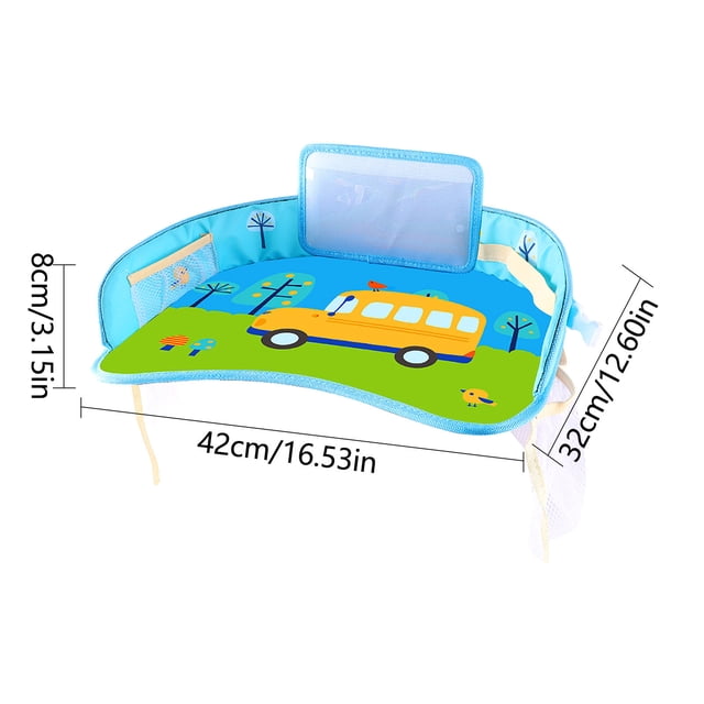 IROINID Car Seat Dining Table Multifunctional Drawing Table Waterproof Cartoon Dinner