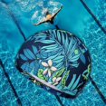 thumbnail image 3 of Swimming Cap Swim Pool Bathing Hat Fashion Comfortable Summer Unisex Bathing Cap Style A, 3 of 5