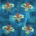 thumbnail image 1 of Ahgly Company Tapis de Zone Carré Lavable en Machine, Turquoise Foncé Vert, 5 Pieds Carré, 1 of 7