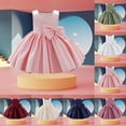 thumbnail image 5 of Ketyyh-chn99 Robes pour Tout-Petites Fille Robe d'Été Été Manches Longues Robe Courte Princesse Jupe Tutu Sans Manches Robe d'Été A,1-2 Ans, 5 of 5