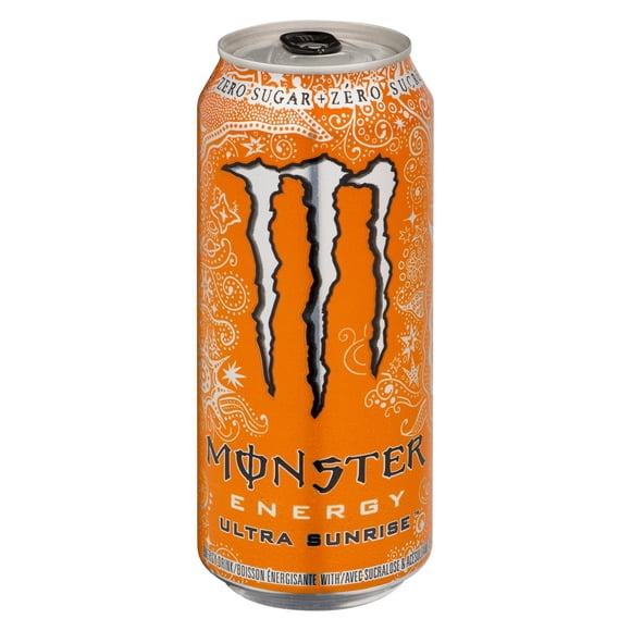 MONSTER ENERGY Ultra Sunrise, canette de 473 mL