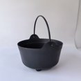 thumbnail image 3 of Plastique Halloween PL petit Cauldron-Blk, 3 of 6
