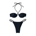 thumbnail image 1 of Ensemble Bikini String pour Femmes Maillot de Bain Sexy Bikinis String Haut Licou avec Bas Strings, 1 of 6