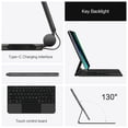 thumbnail image 4 of Backlight Magic Keyboard for Xiaomi Pad 6 5 Pro for MiPad 6 Mi Pad 5 6 Pro 11 inch Tablet Case German Spanish Arabic Keyboard Black German MiPad5 and 5Pro 11in, 4 of 6