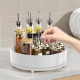 thumbnail image 1 of TIMIFIS Seasoning Packet Tray 360 Degree Rotating Storage Tray Cosmetics Perfume and Condiment Bag Organizer Large Capacity Cosmetics Desktop Storage Tray Kitchen Essentials, 1 of 6