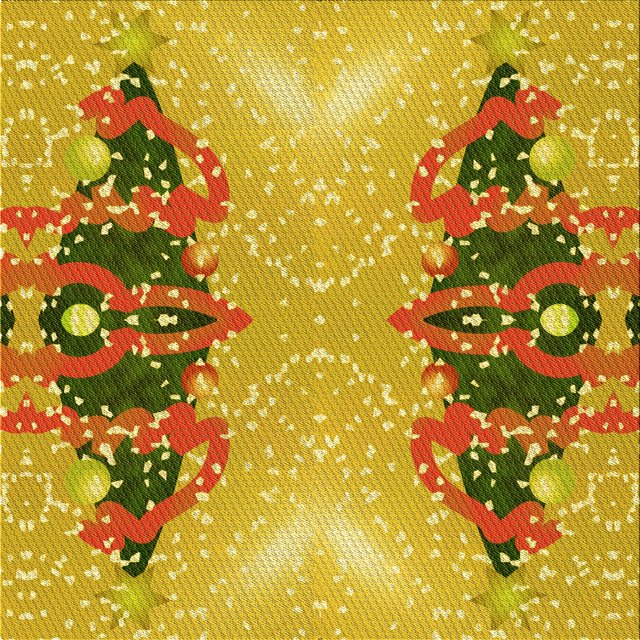 Ahgly Company Tapis d'Intérieur Lavable en Machine Carré Transitionnel Or Jaune Vif, 4 Pieds Carré