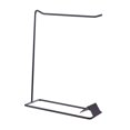 thumbnail image 3 of Yinanstore Jewelry Organizer Display Stand Earrings Display Stand Metal Jewelry Storage Rack for Rings Glasses Hairband Photography Shop 1 Row Black, 3 of 8
