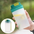thumbnail image 2 of 350ML Single Layer Plastic Cup Protein Powder Shaker Cup Milkshake Cup Sports Fitness Water Cup, 2 of 6