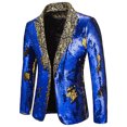 thumbnail image 1 of Birdeem Veste de Complet Décontractée pour Homme, Automne et Hiver, Mode, Personnalité, Paillettes, 1 of 1