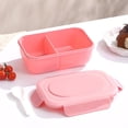 thumbnail image 4 of Boîte à Lunch en Silicone pour Micro-Ondes Boîte Bento à Lunch Boîte à Lunch à Teneur Réduite en Gras Boîtes à Lunch à Compartiments, 4 of 6