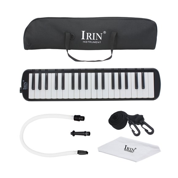 37 Touches de Piano Mélodica Pianica Instrument de Musique avec Sac de Transport pour Étudiants Débutants Enfants