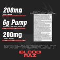 thumbnail image 2 of Bucked Up Pre-Workout Powder, 25 Serve (Blood Raz), 2 of 2