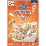 Great Value Naturally Flavoured Honey Nut Toasted Oats Cereal